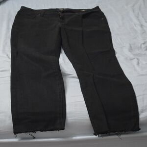 Lucky Brand Ginger Skinny Black Jeans